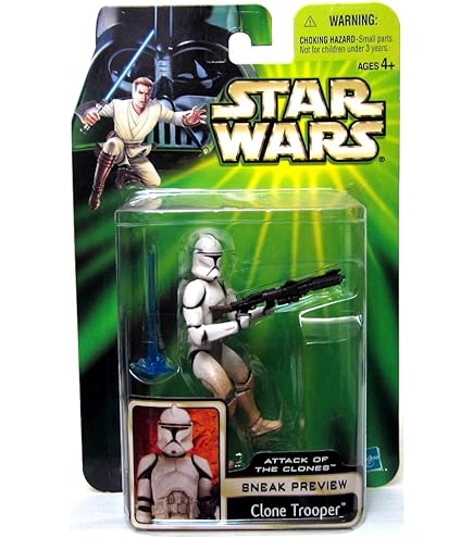 スターウォーズ　attack of the clones 1枚　SP ホイル Amazon.com: Star Wars - Revenge of the Sith Clone Trooper (Quick
